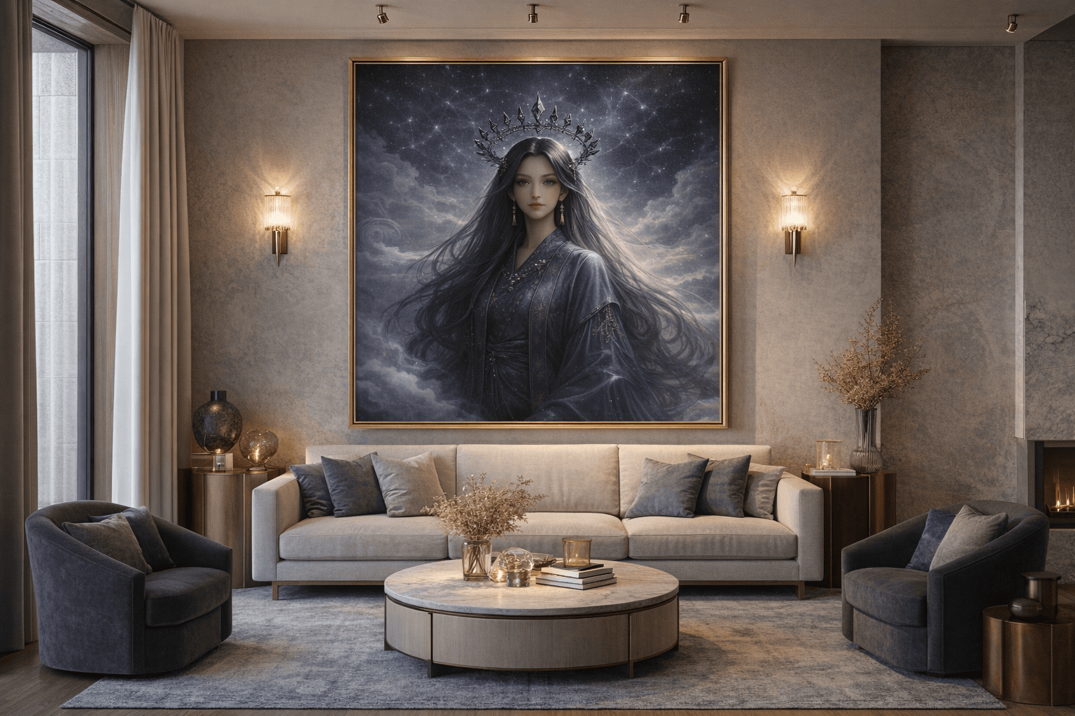 Celestial Veil of the Enchantress