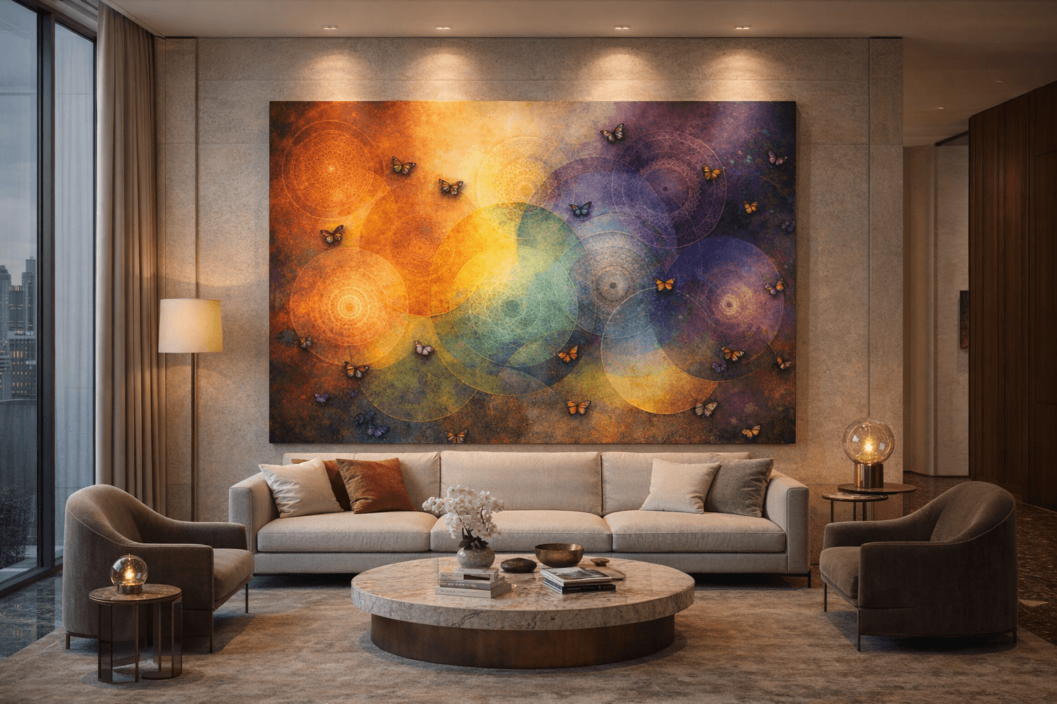 Celestial Orbits and Butterfly Whispers