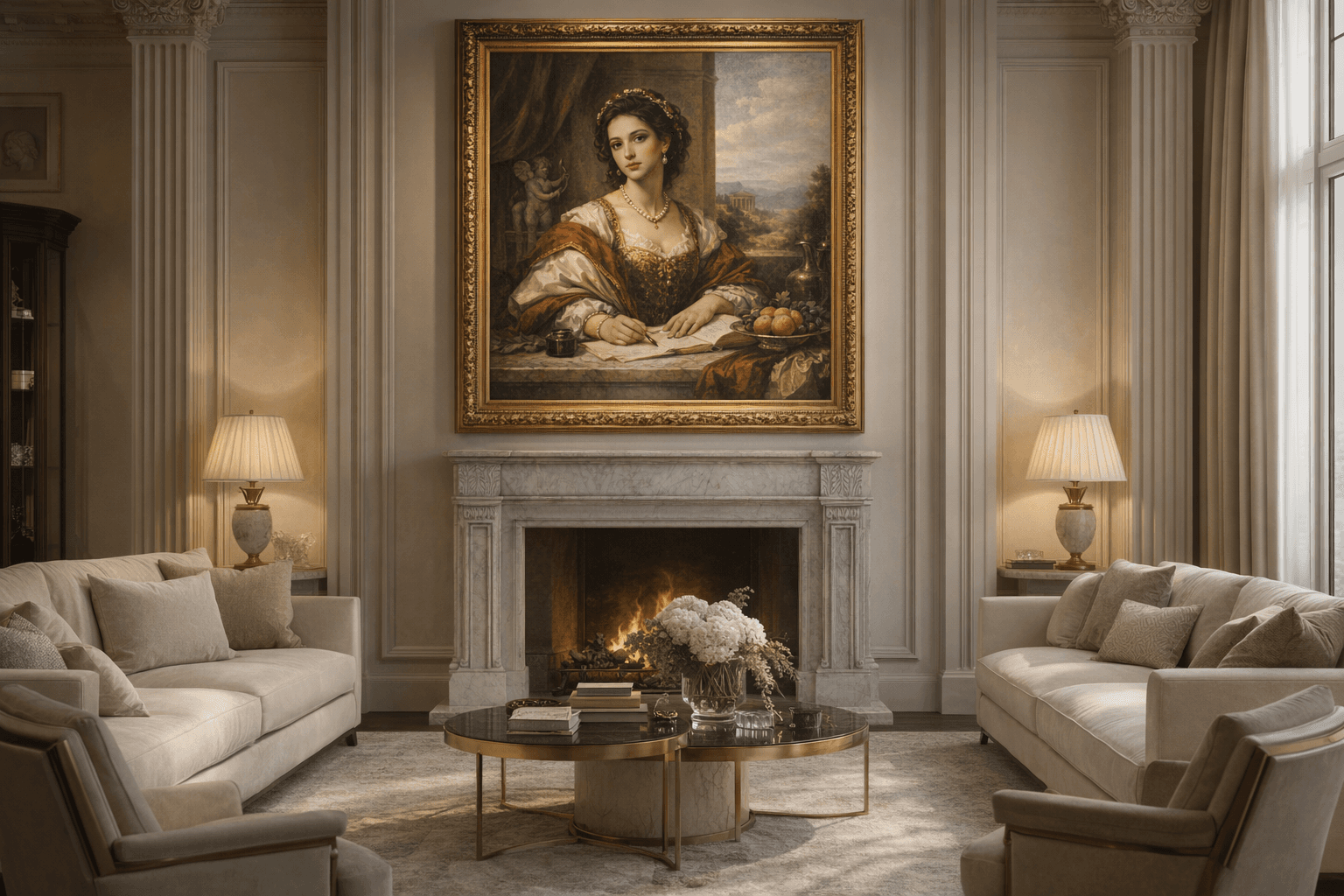 Portrait of a Noblewoman Writing