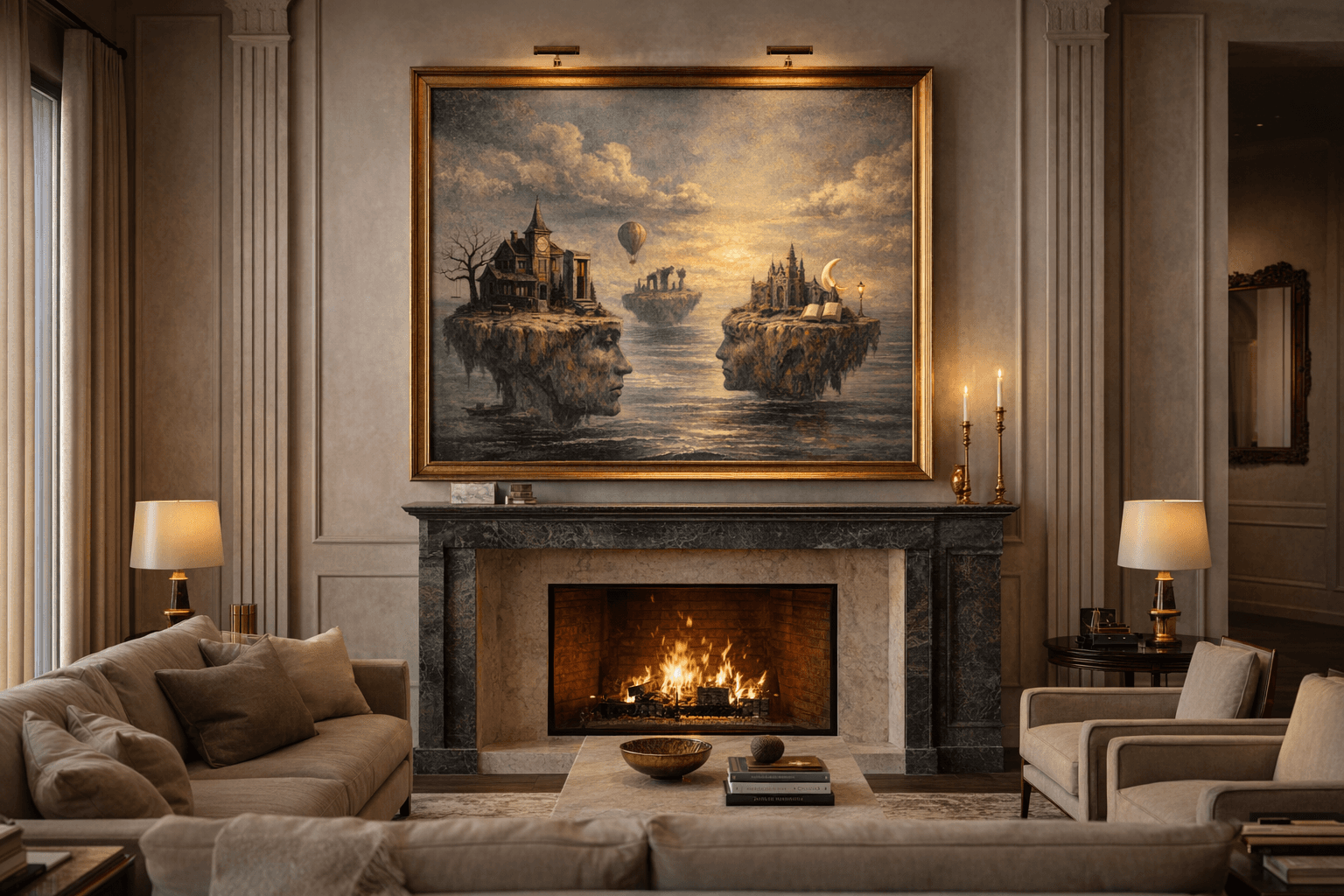 Islands of Thought and Memory