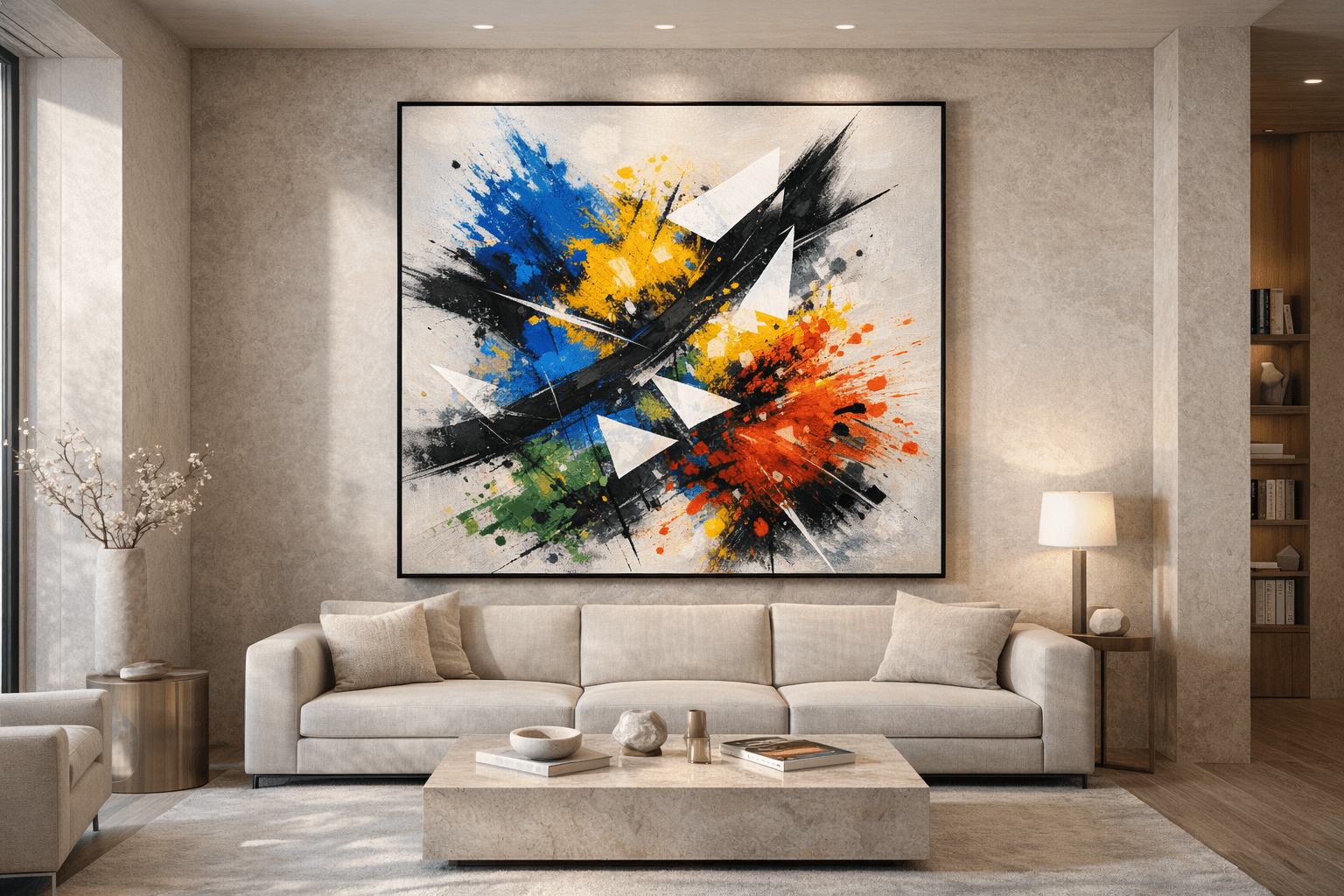 Dynamic Interplay of Color and Form