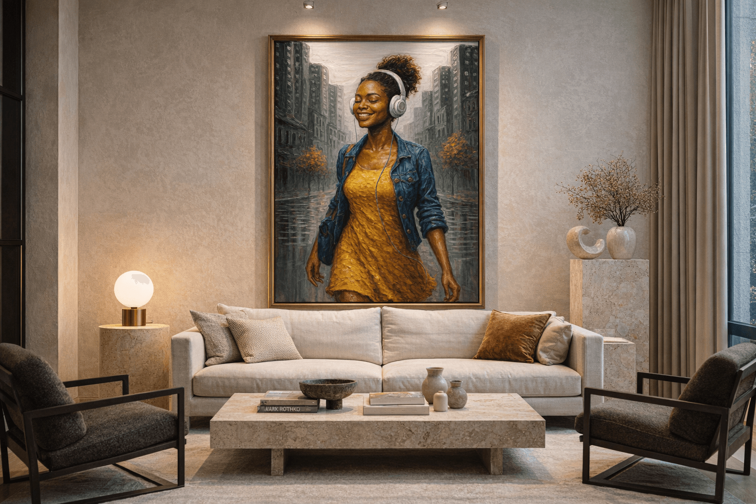 Joyful Stroll Through the City