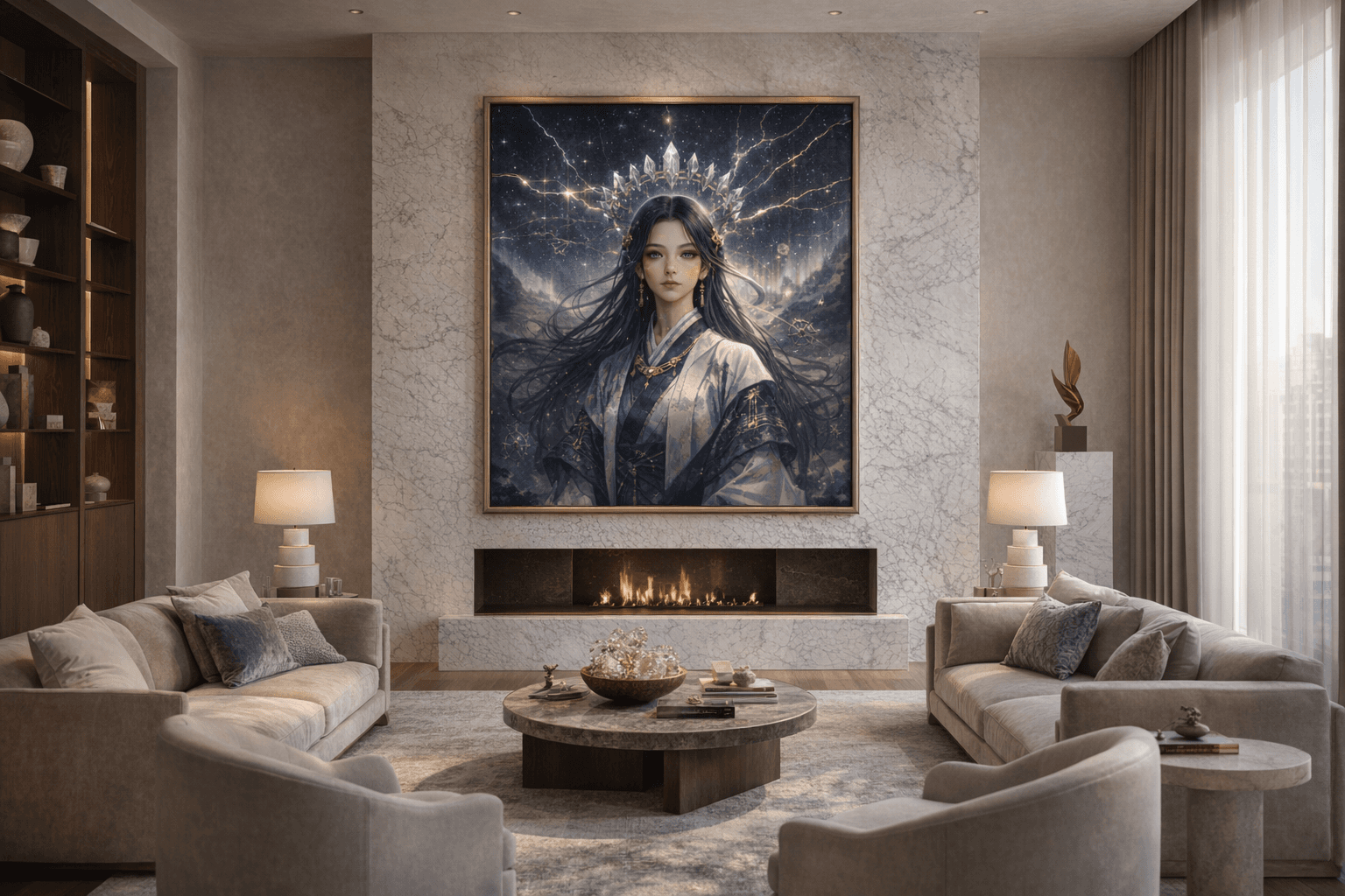 Celestial Empress of the Night Sky